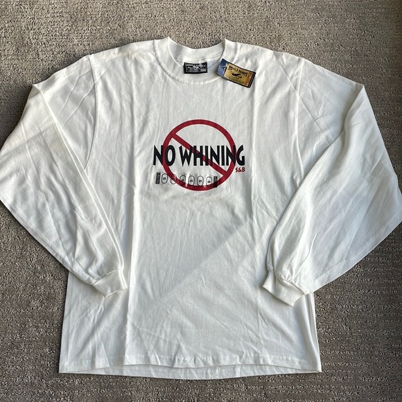 Steve & Barry’s university sportswear long sleeved NO WHINING ALLOWED Tshirt - Picture 1 of 8